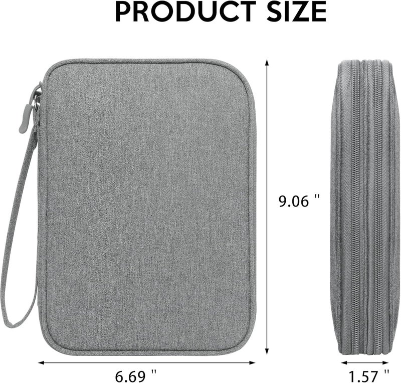 CILLA Electronics Organizer Travel, Travel Cord Organizer Case, Compact Electronics Accessories Bag for Cable, Cord, Charger, Phone - Image 2